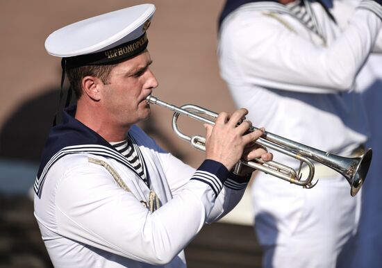 Russia Navy Day Parade Rehearsal 