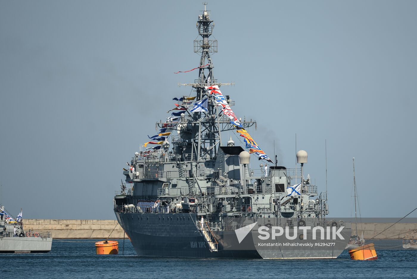 Russia Navy Day Parade Rehearsal
