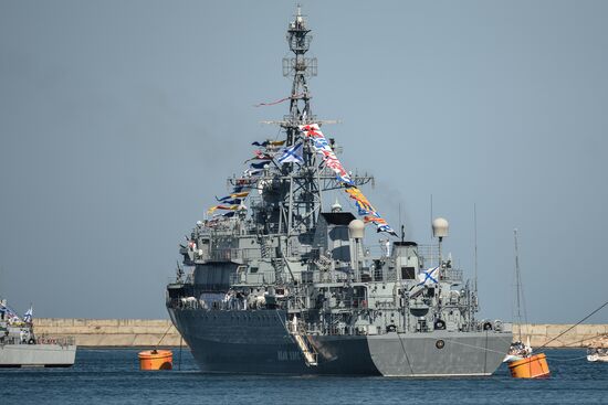 Russia Navy Day Parade Rehearsal 