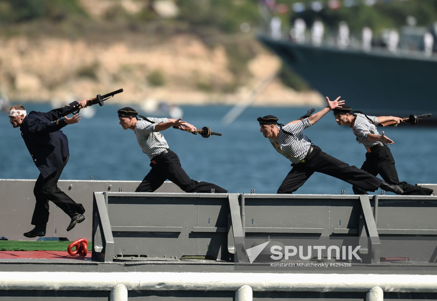 Russia Navy Day Parade Rehearsal