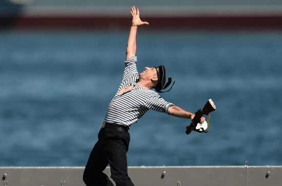 Russia Navy Day Parade Rehearsal 