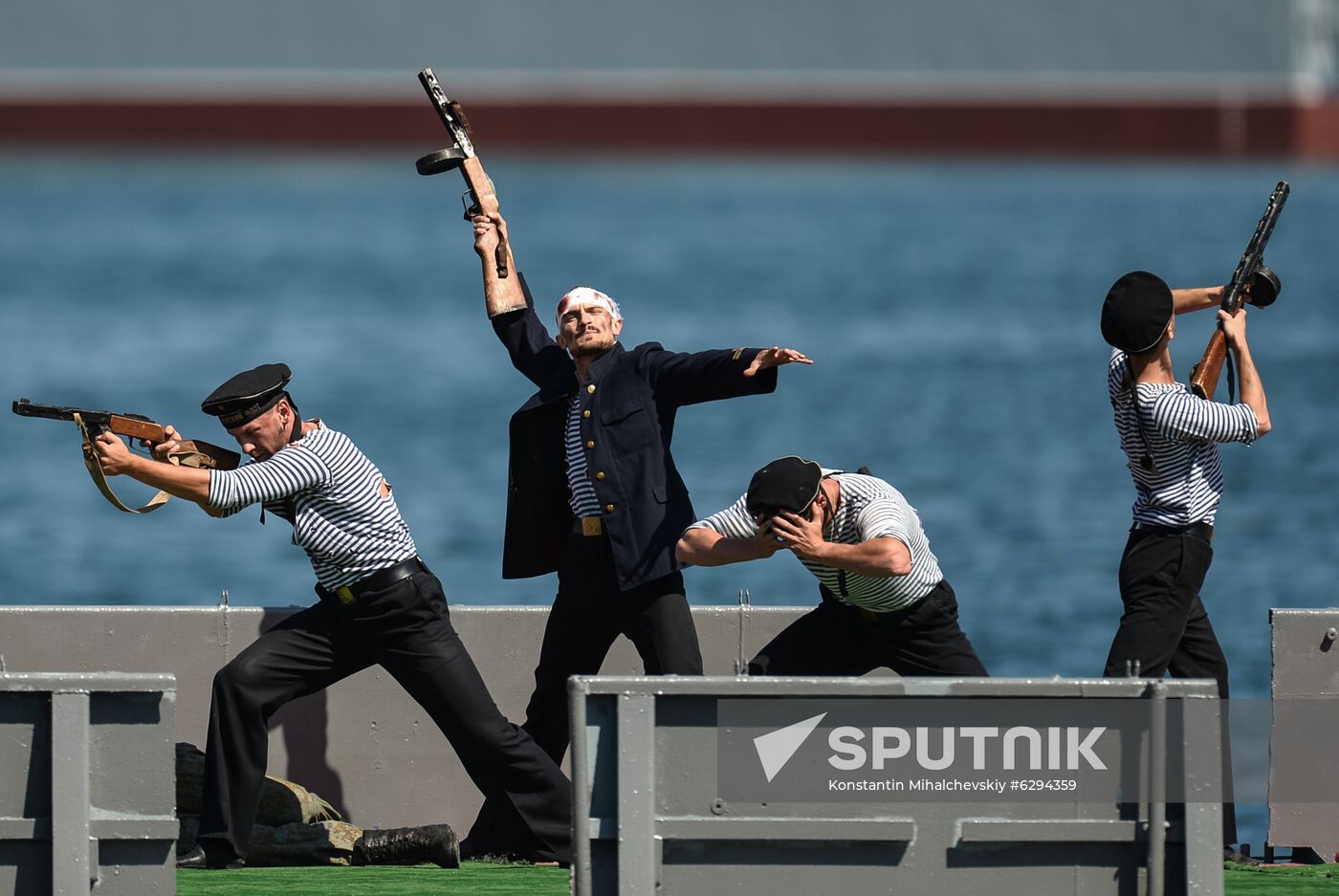 Russia Navy Day Parade Rehearsal