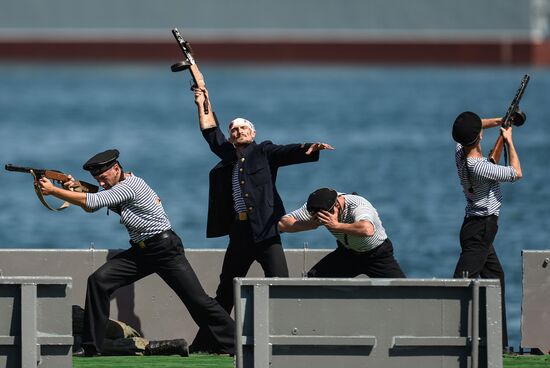 Russia Navy Day Parade Rehearsal 