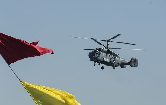 Russia Navy Day Parade Rehearsal 