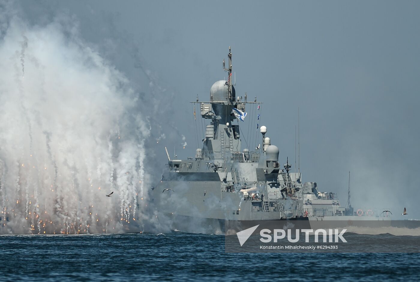 Russia Navy Day Parade Rehearsal