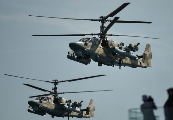 Russia Navy Day Parade Rehearsal 