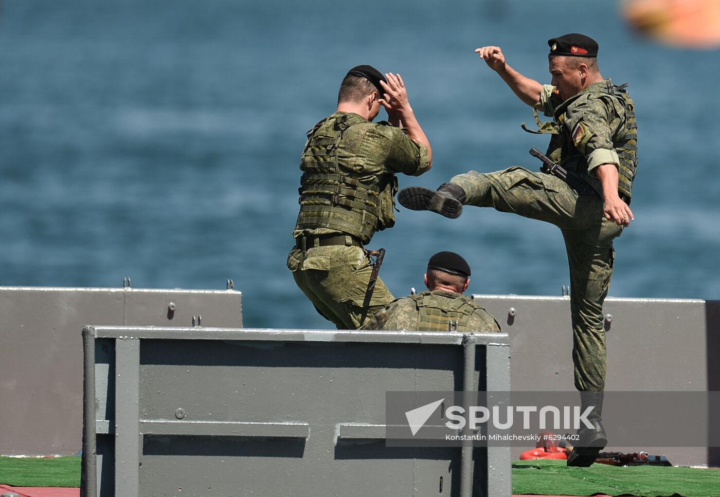 Russia Navy Day Parade Rehearsal