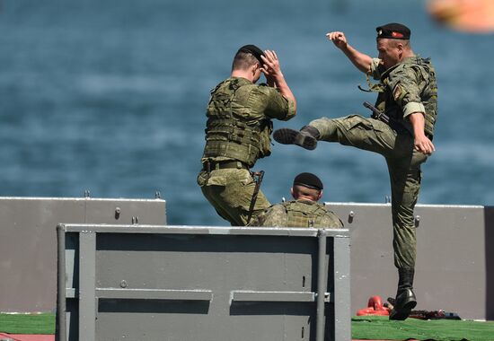 Russia Navy Day Parade Rehearsal 