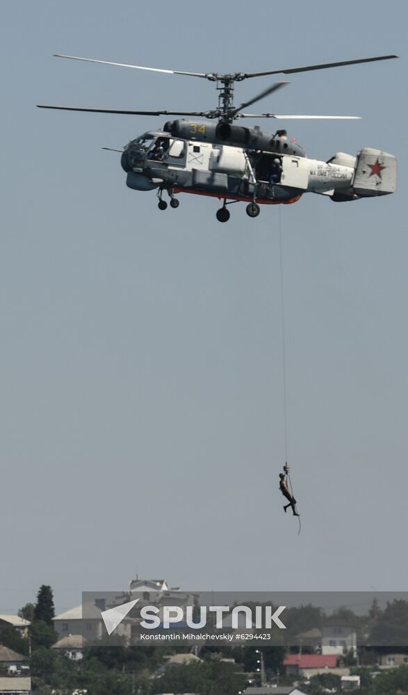 Russia Navy Day Parade Rehearsal 