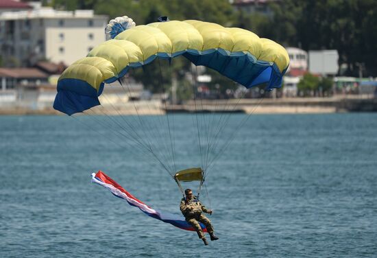 Russia Navy Day Parade Rehearsal 