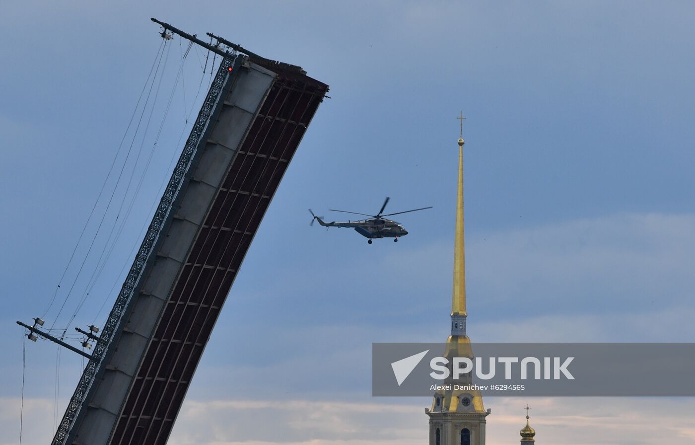 Russia Navy Day Parade Rehearsal
