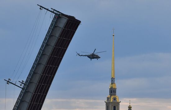 Russia Navy Day Parade Rehearsal 