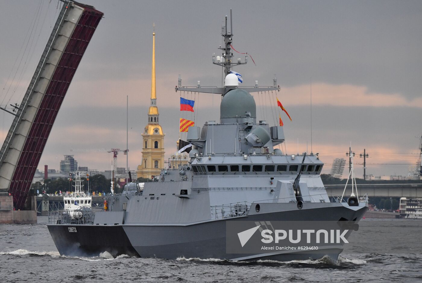 Russia Navy Day Parade Rehearsal