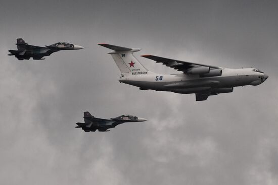 Russia Navy Day Parade Rehearsal 