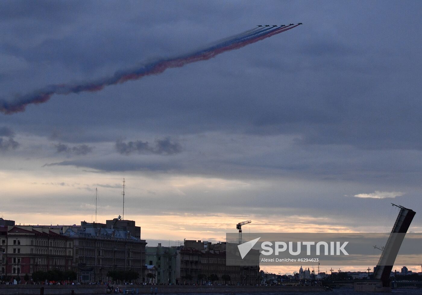 Russia Navy Day Parade Rehearsal