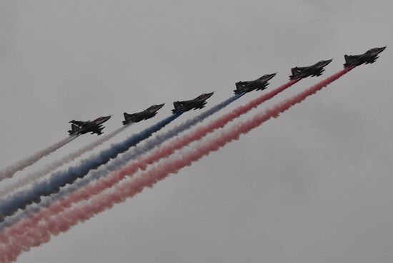 Russia Navy Day Parade Rehearsal 