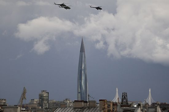 Russia Navy Day Parade Rehearsal 