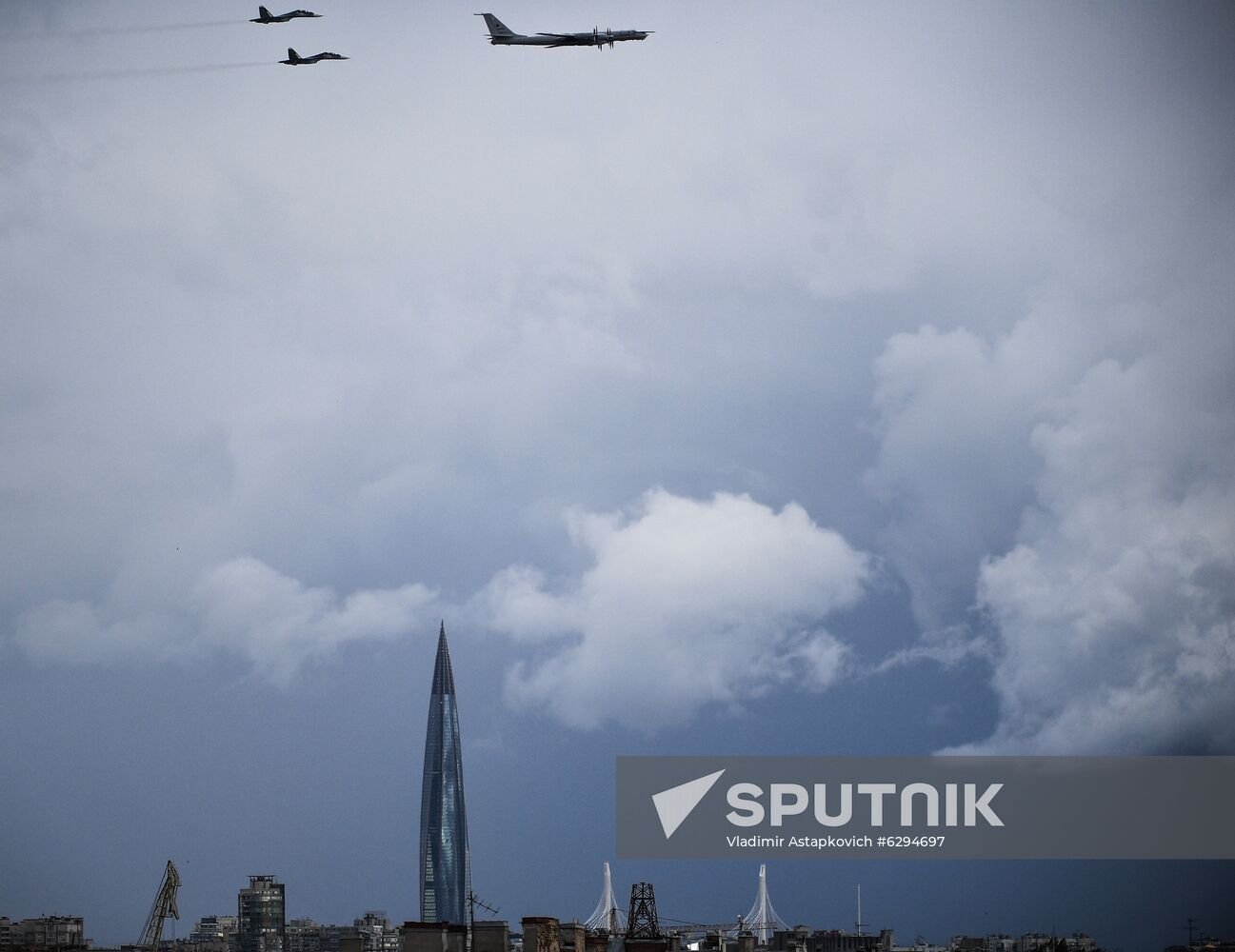 Russia Navy Day Parade Rehearsal 