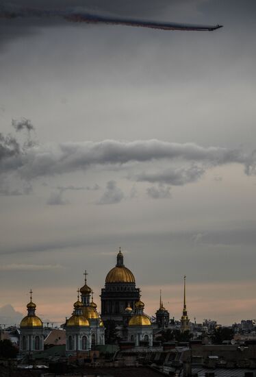Russia Navy Day Parade Rehearsal 