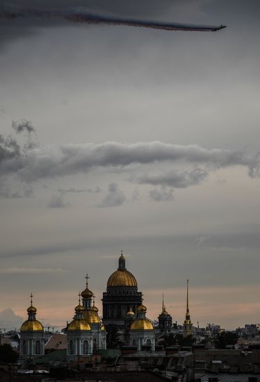 Russia Navy Day Parade Rehearsal 