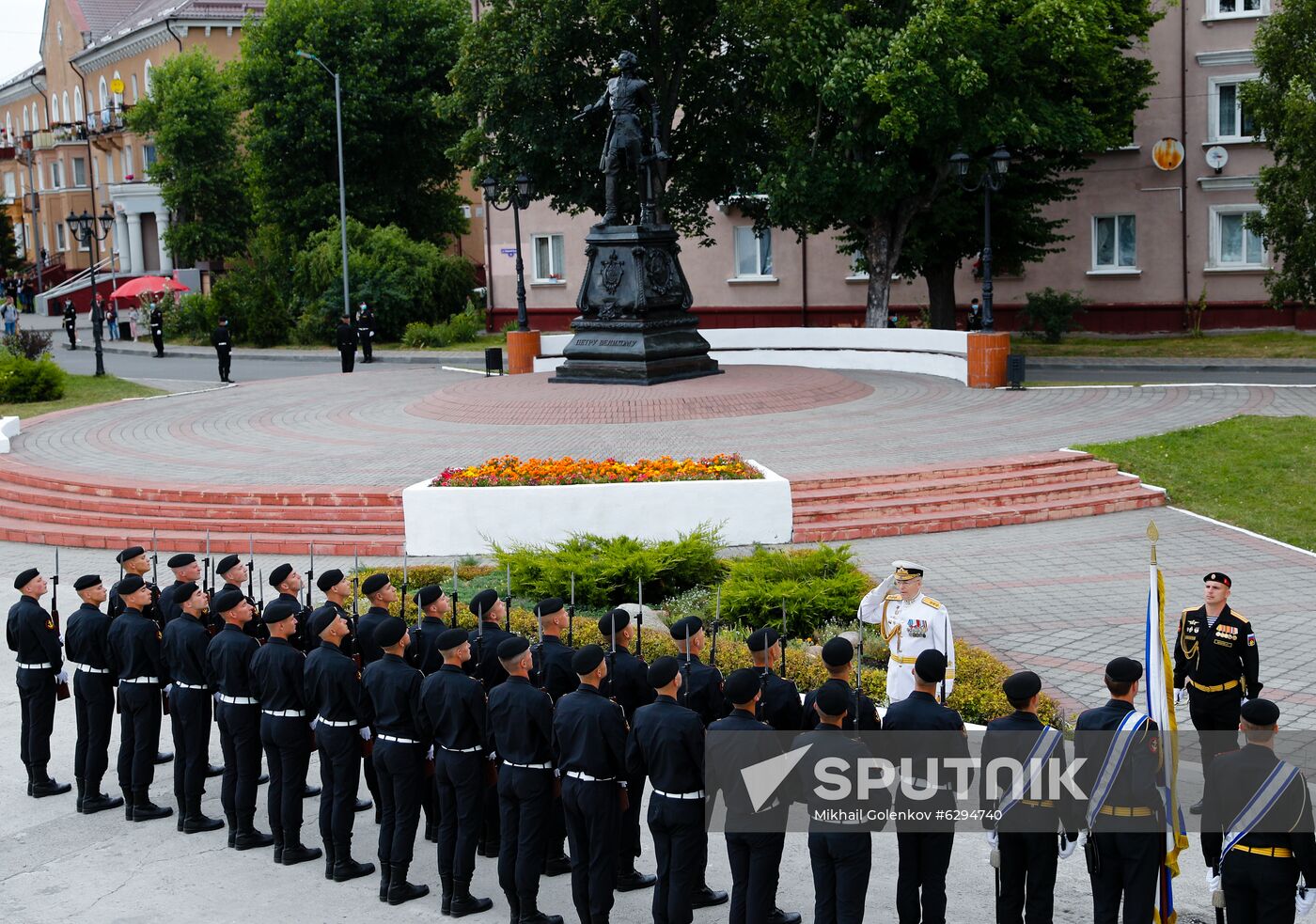 Russia Navy Day Parade Rehearsal 