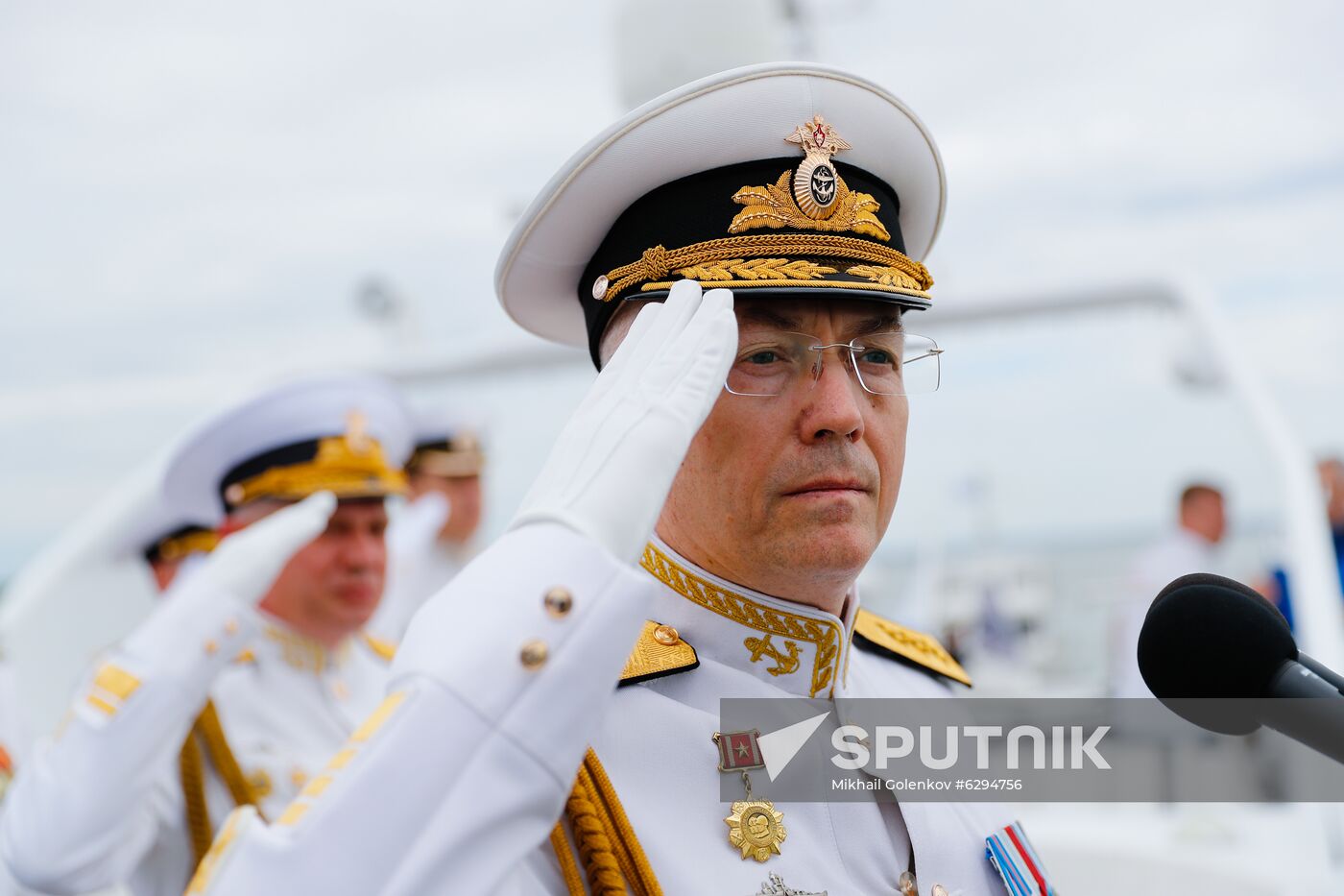 Russia Navy Day Parade Rehearsal