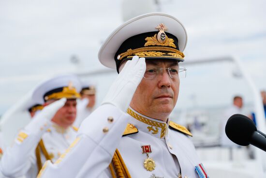 Russia Navy Day Parade Rehearsal 