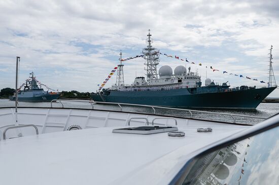 Russia Navy Day Parade Rehearsal 