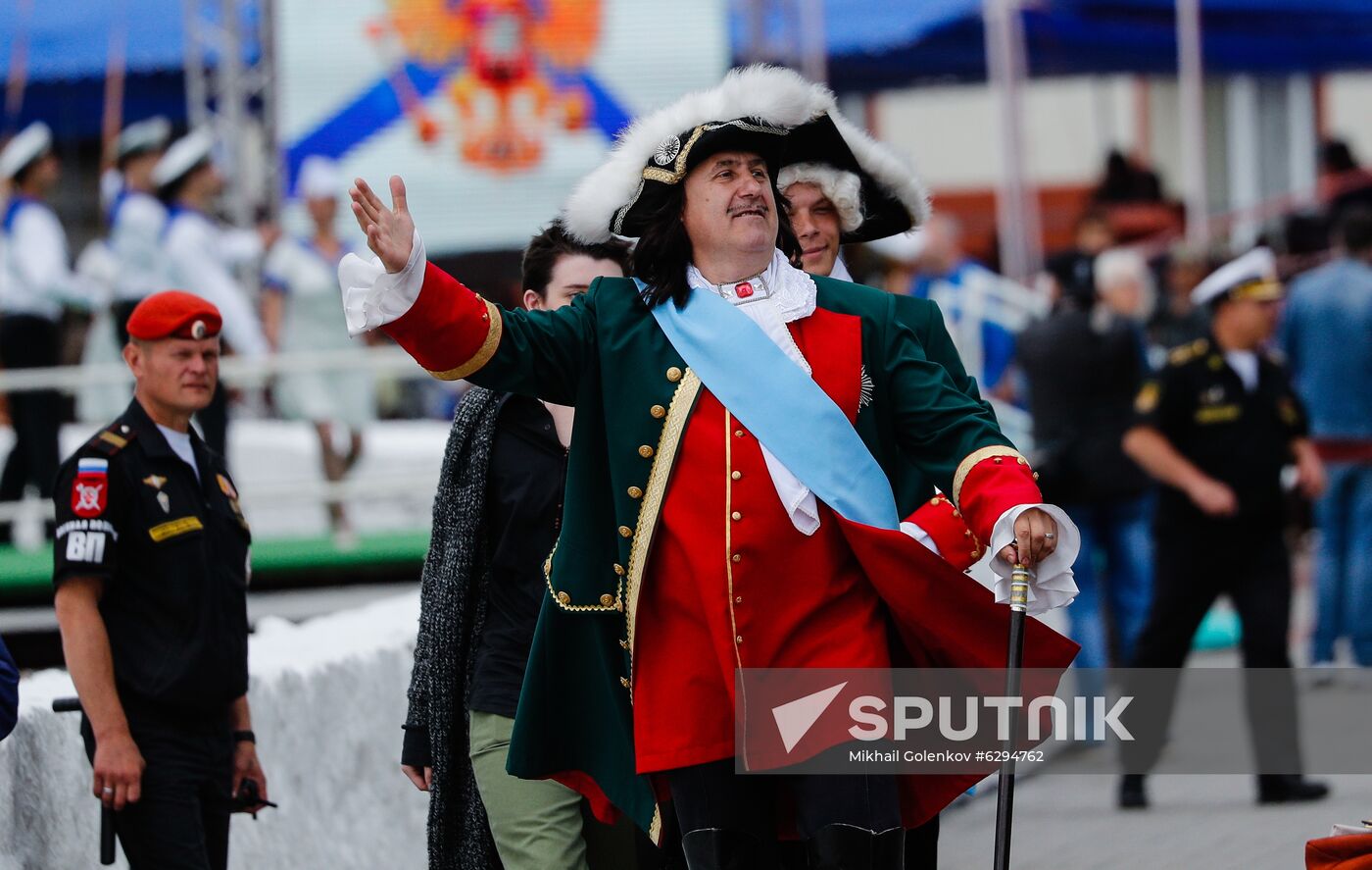 Russia Navy Day Parade Rehearsal