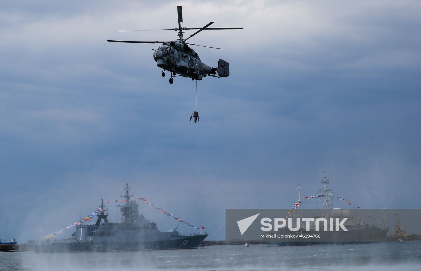 Russia Navy Day Parade Rehearsal
