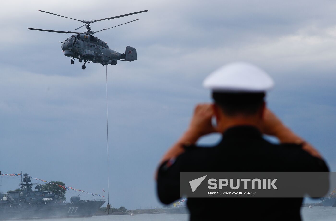 Russia Navy Day Parade Rehearsal
