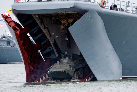 Russia Navy Day Parade Rehearsal 