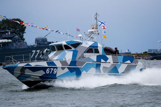 Russia Navy Day Parade Rehearsal 