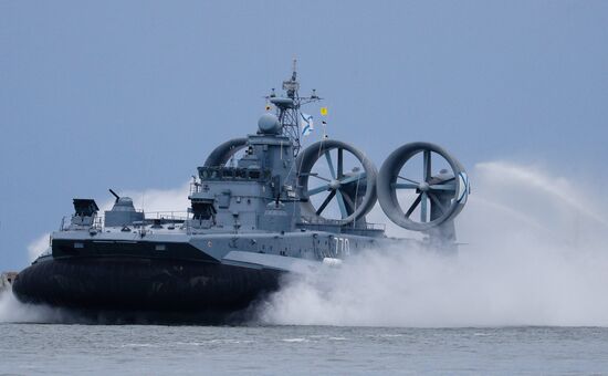 Russia Navy Day Parade Rehearsal 