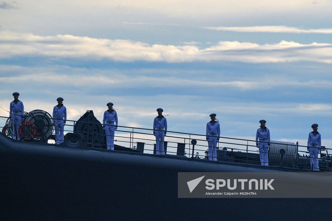 Russia Navy Day Parade Rehearsal 