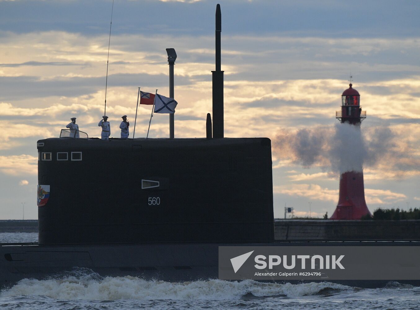 Russia Navy Day Parade Rehearsal 