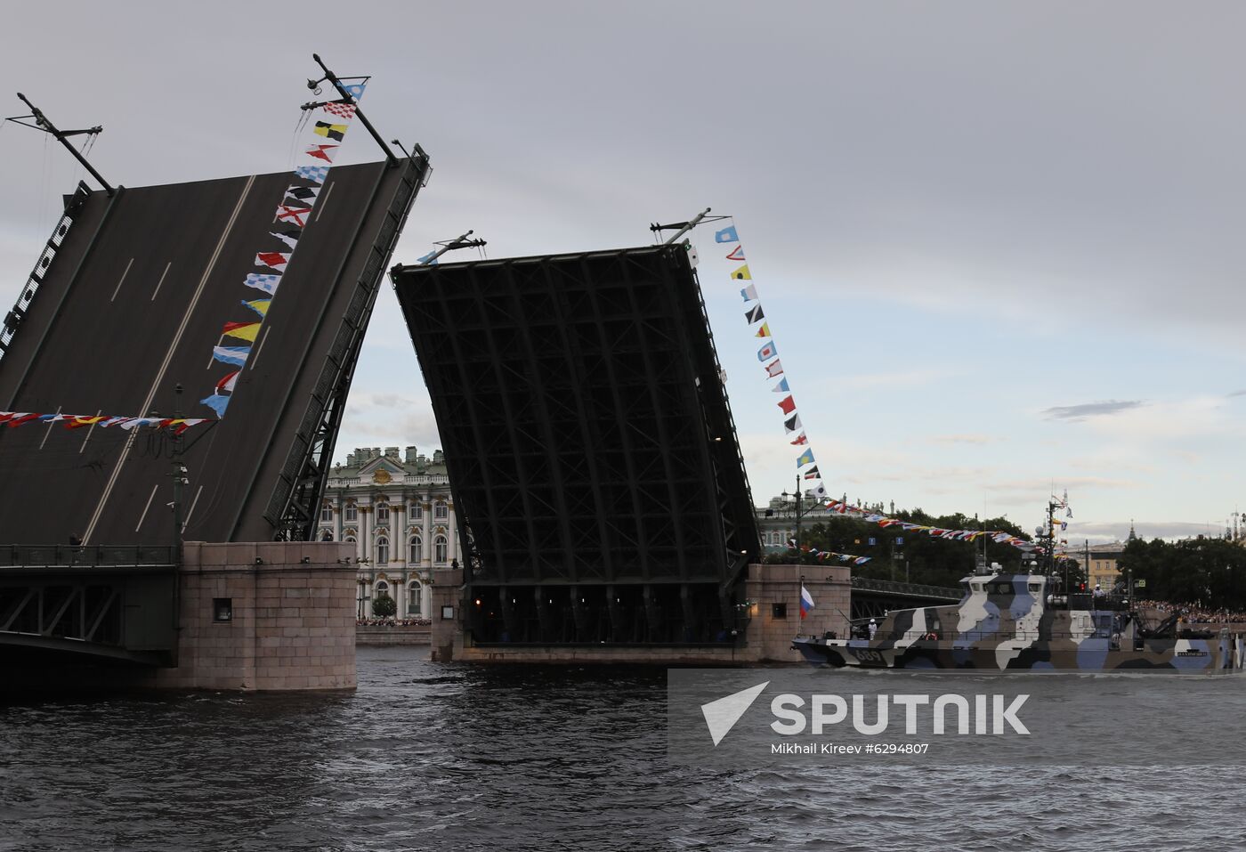 Russia Navy Day Parade Rehearsal
