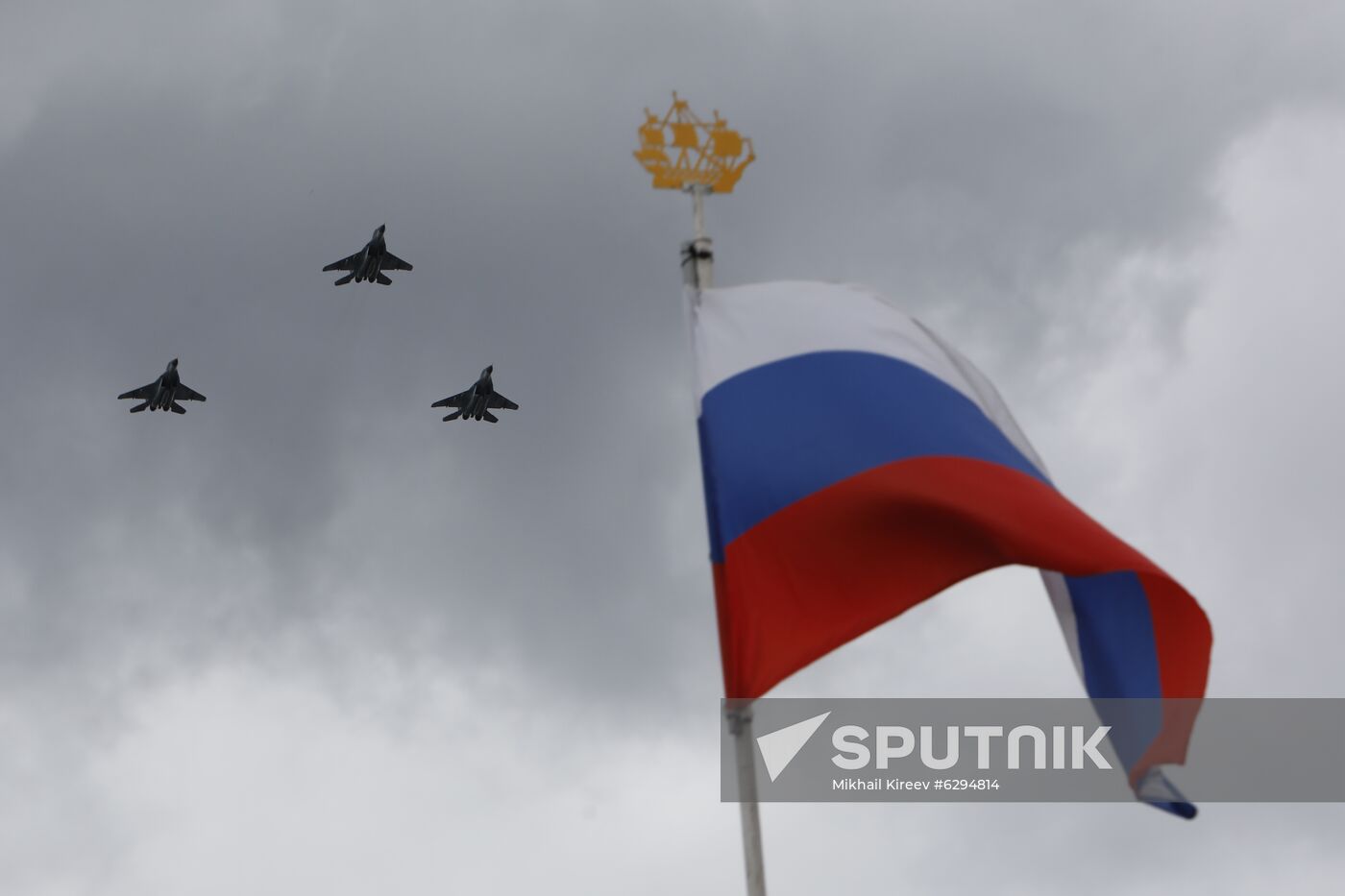 Russia Navy Day Parade Rehearsal