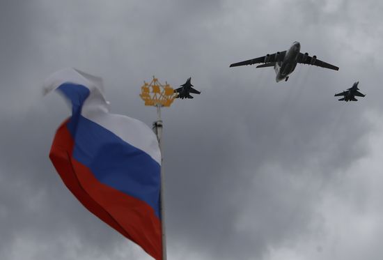 Russia Navy Day Parade Rehearsal 