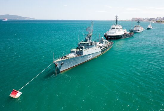 Russia Navy Day Parade Rehearsal 
