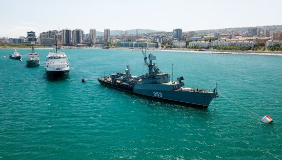 Russia Navy Day Parade Rehearsal 