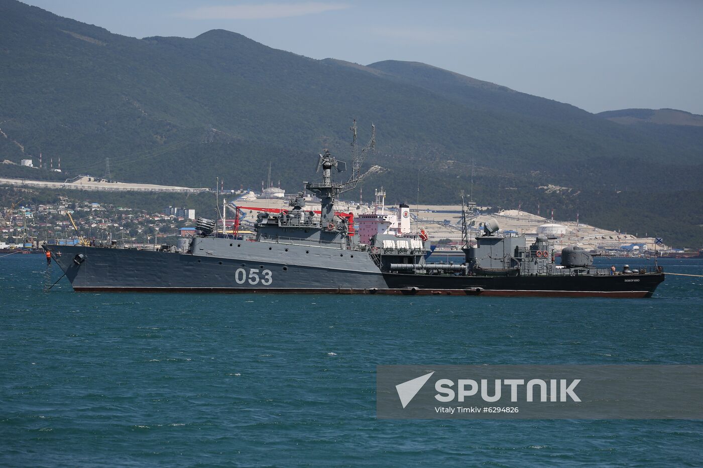 Russia Navy Day Parade Rehearsal