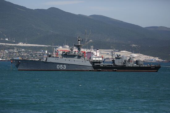 Russia Navy Day Parade Rehearsal 