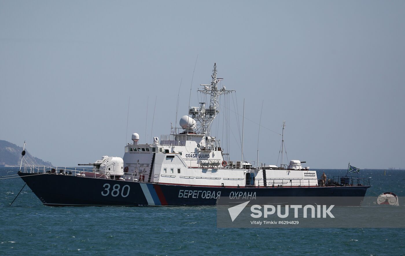 Russia Navy Day Parade Rehearsal