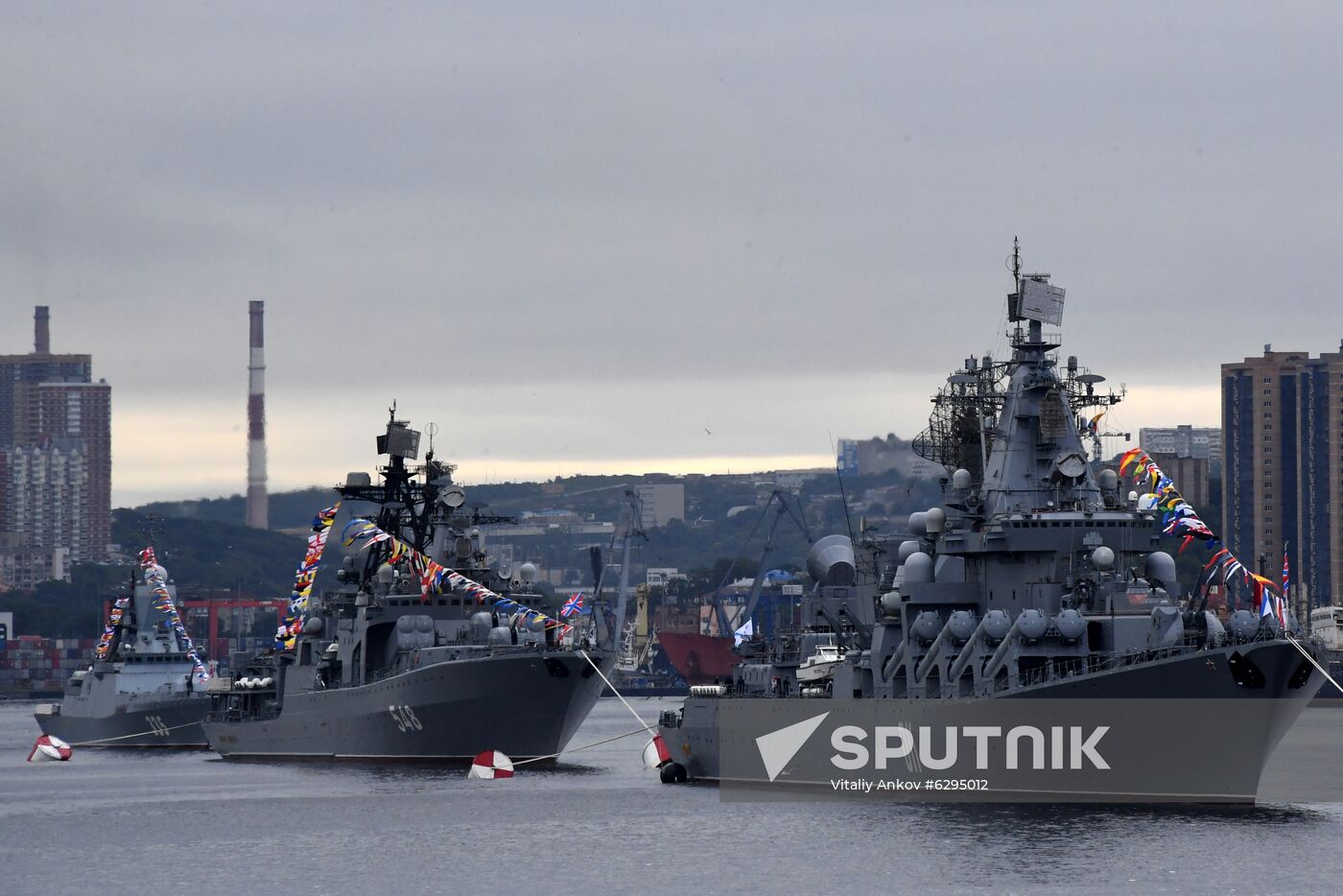 Russia Navy Day Parade Rehearsal