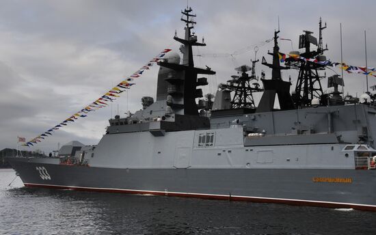 Russia Navy Day Parade Rehearsal 