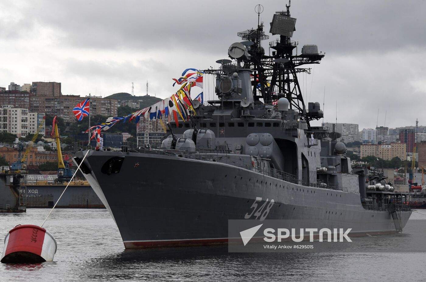 Russia Navy Day Parade Rehearsal