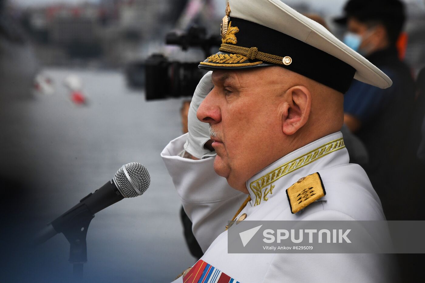 Russia Navy Day Parade Rehearsal