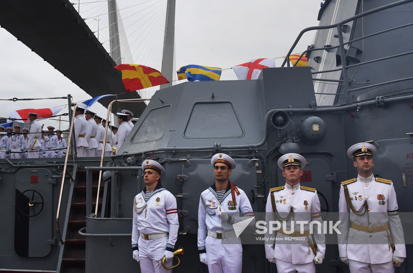 Russia Navy Day Parade Rehearsal
