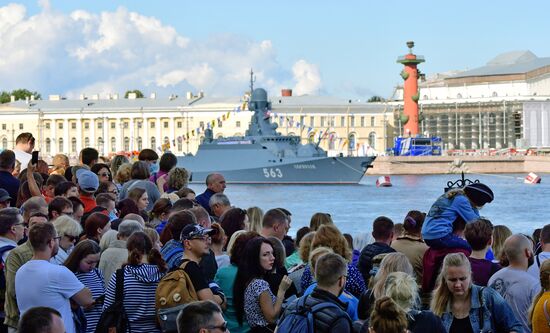 Russia Main Navy Day Parade